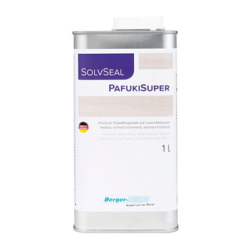 Раствор для приготовления шпатлевки на основе растворителей Berger «Pafuki Super» (1 литр)